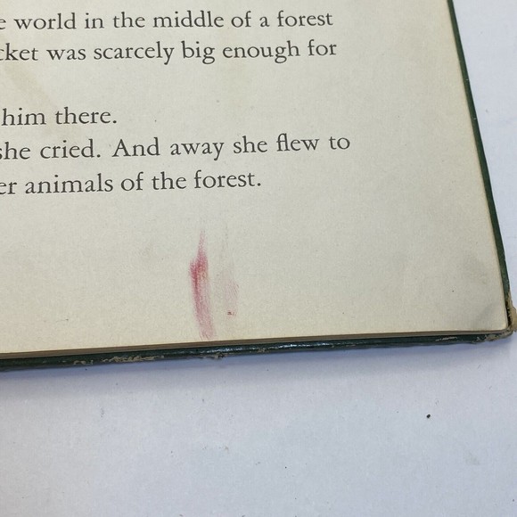 VTG Walt Disney's A Fuzzy Golden Book Bambi 1941 1949 Hardcover Simon Schuster - Picture 10 of 12